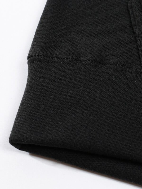 Black 'Ain't No Money' Printed Hoodie - Image 6