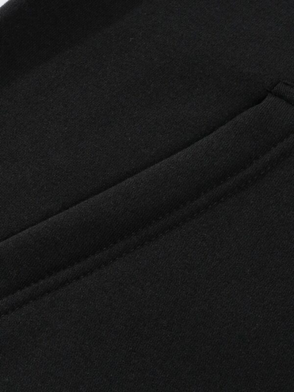 Black 'Ain't No Money' Printed Hoodie - Image 7