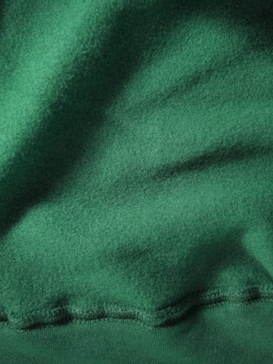 Green Letter Print Hooded Tracksuit Set - Image 4