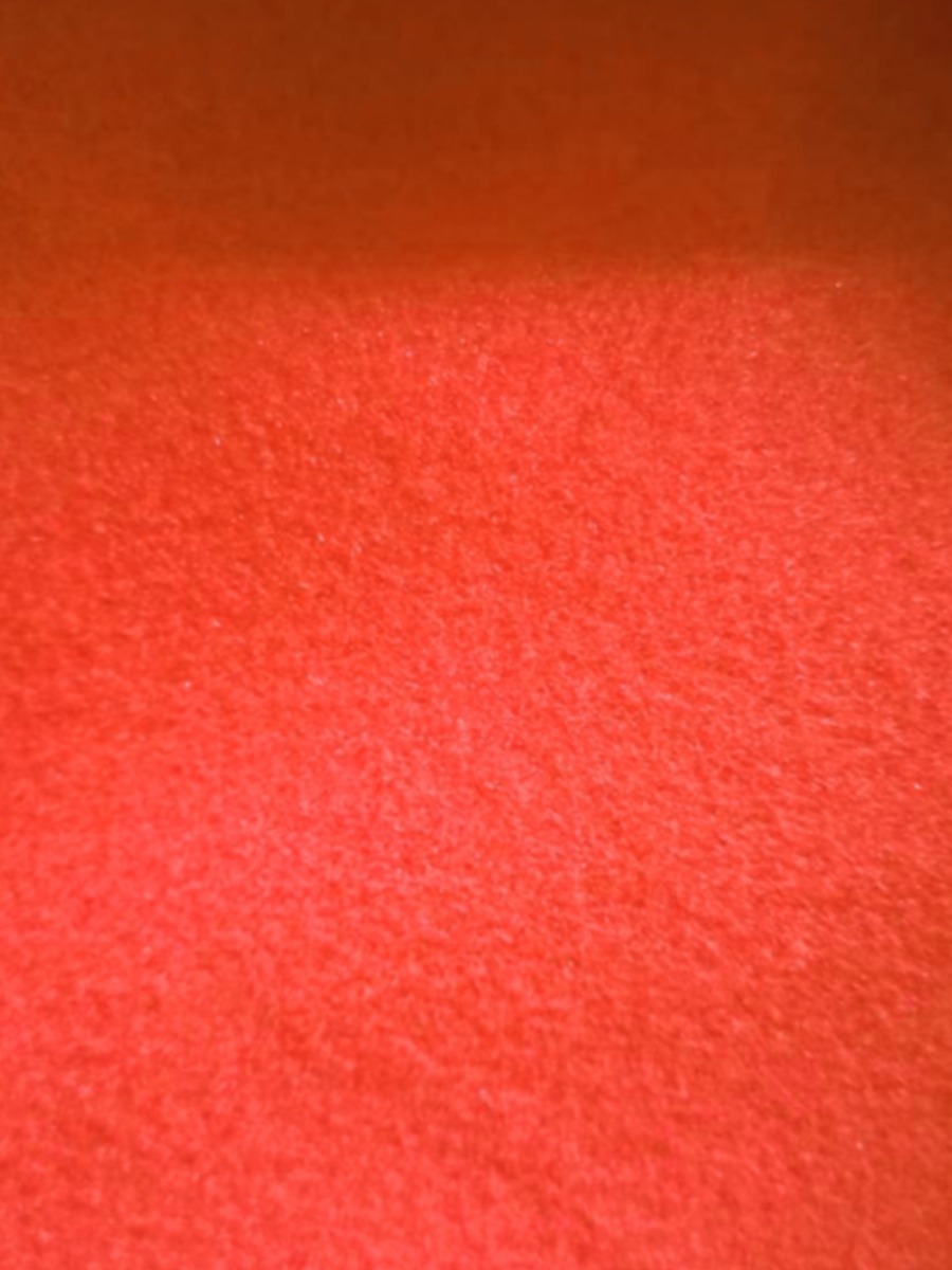 Orange Letter Print Kangaroo Pocket Hoodie - Image 6