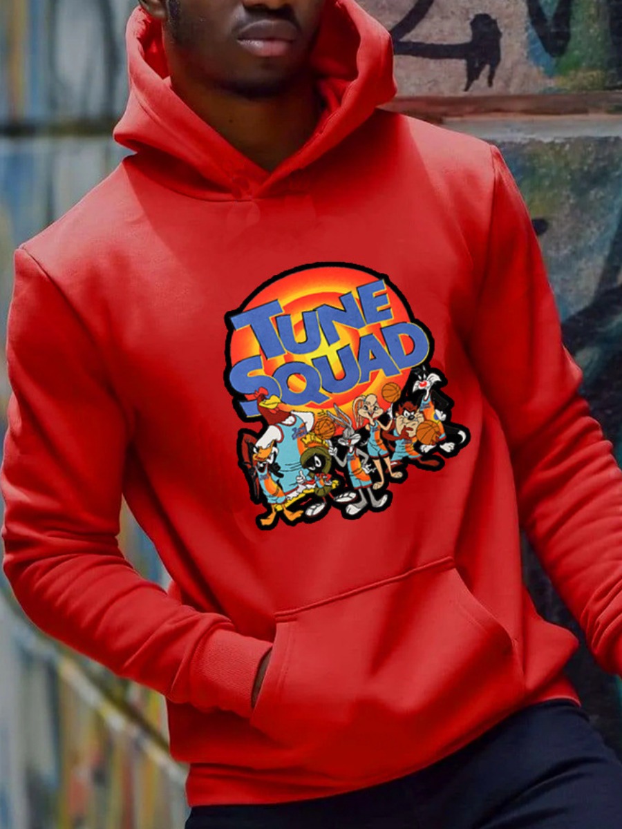 Red Tune Squad Hoodie