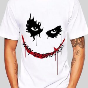 'Why So Serious' White T-Shirt