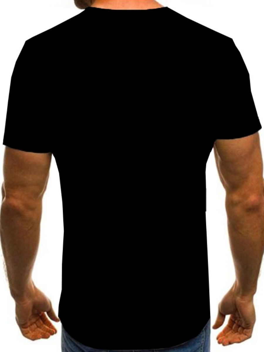 Black & Yellow GAS T-Shirt - Image 3