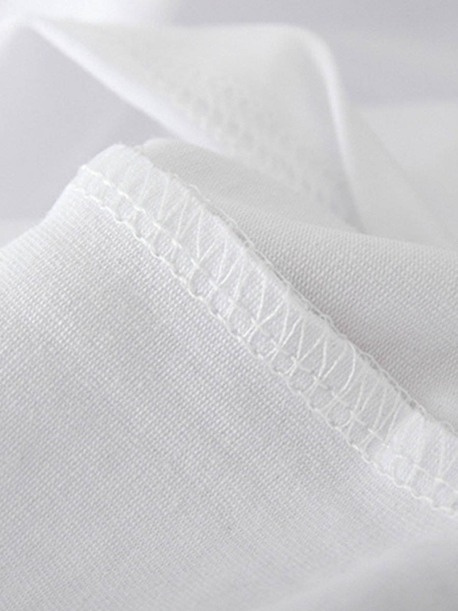 Blue & White Basketball Bunny Shorts Set - Image 3