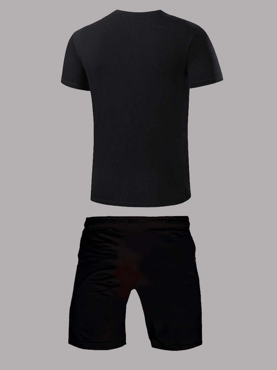 Basketball Bunny Black Shorts Set - Image 5